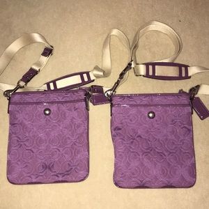 2 Coach Crossbody Purses